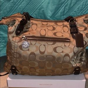 Matching coach purse and wallet